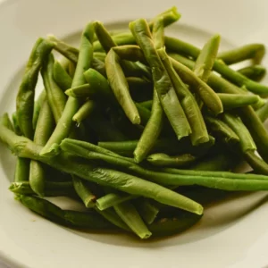Double Steamed Green Beans